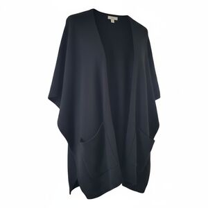 LOFT Black Women's Cardigan Poncho